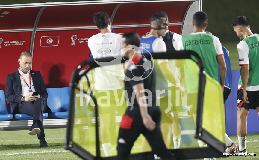 [EN] Entrainement de la sélection tunisienne 19-11-2022