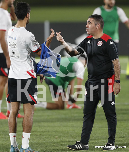 [EN] Entrainement de la sélection tunisienne 19-11-2022