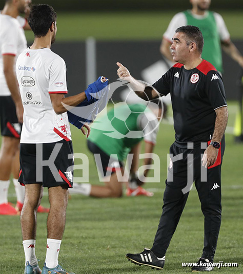 [EN] Entrainement de la sélection tunisienne 19-11-2022