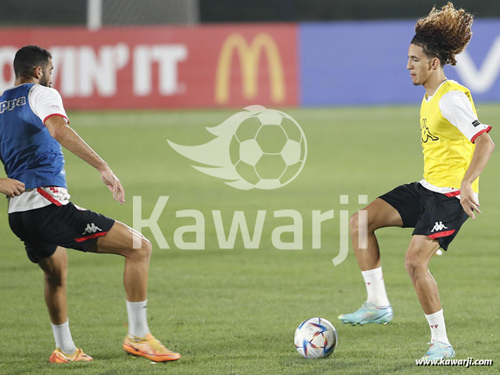 [EN] Entrainement de la sélection tunisienne 19-11-2022