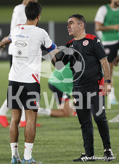 [EN] Entrainement de la sélection tunisienne 19-11-2022