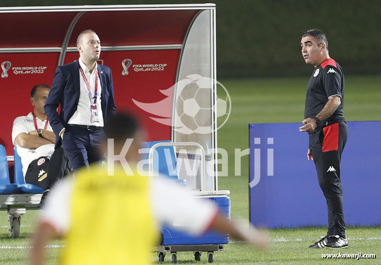 [EN] Entrainement de la sélection tunisienne 19-11-2022