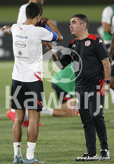 [EN] Entrainement de la sélection tunisienne 19-11-2022