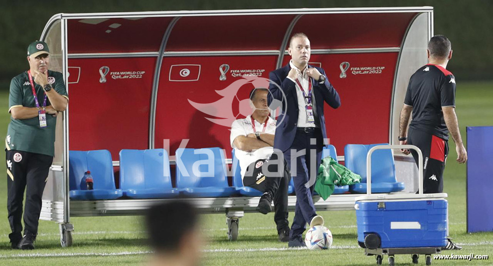 [EN] Entrainement de la sélection tunisienne 19-11-2022