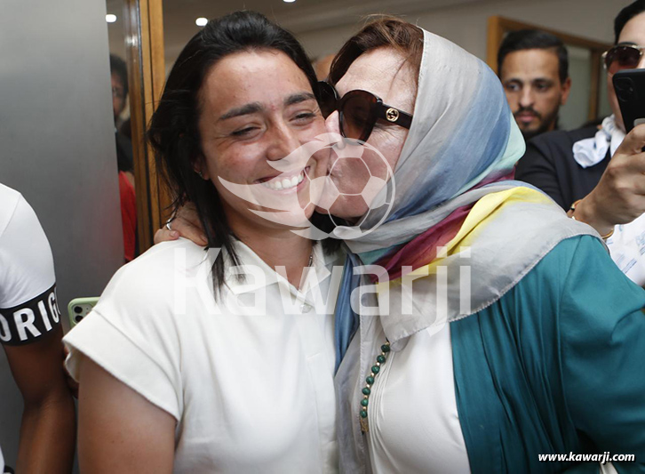 Retour Ons Jabeur en Tunisie