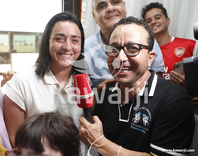 Retour Ons Jabeur en Tunisie