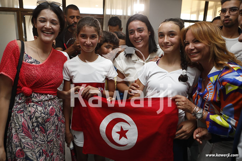 Retour Ons Jabeur en Tunisie