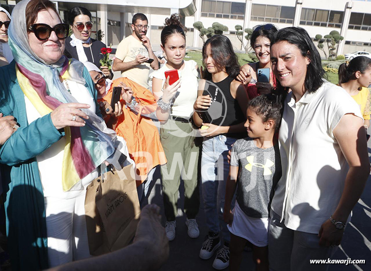 Retour Ons Jabeur en Tunisie