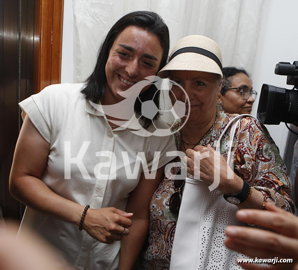 Retour Ons Jabeur en Tunisie