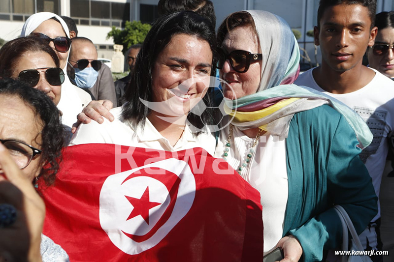 Retour Ons Jabeur en Tunisie