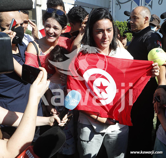 Retour Ons Jabeur en Tunisie