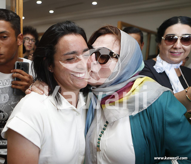 Retour Ons Jabeur en Tunisie