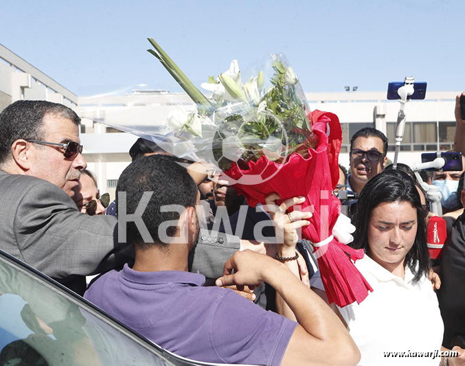 Retour Ons Jabeur en Tunisie