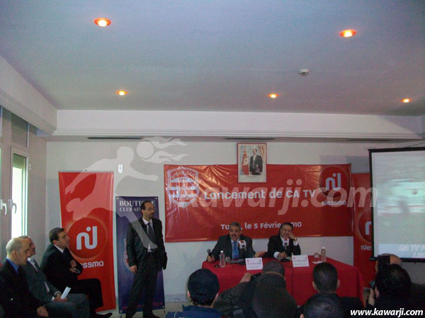 Lancement CA TV sur le satellite