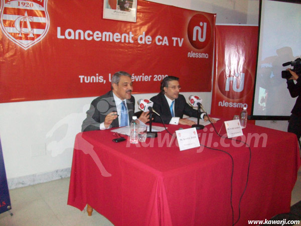 Lancement CA TV sur le satellite