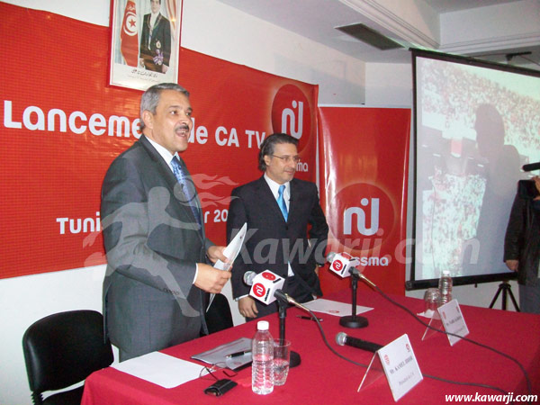 Lancement CA TV sur le satellite