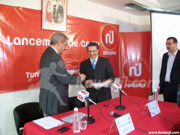 Lancement CA TV sur le satellite