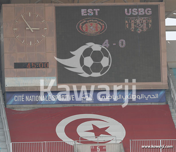 Coupe-1/8èmes : Espérance de Tunis - US Ben Guerdane 4-0
