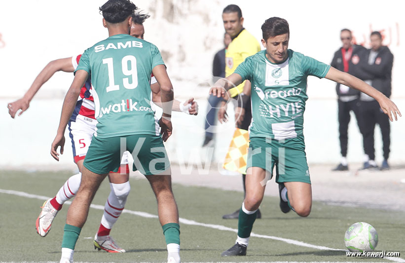 Coupe-Quarts : SA Menzel Bourguiba - Club Africain 0-1
