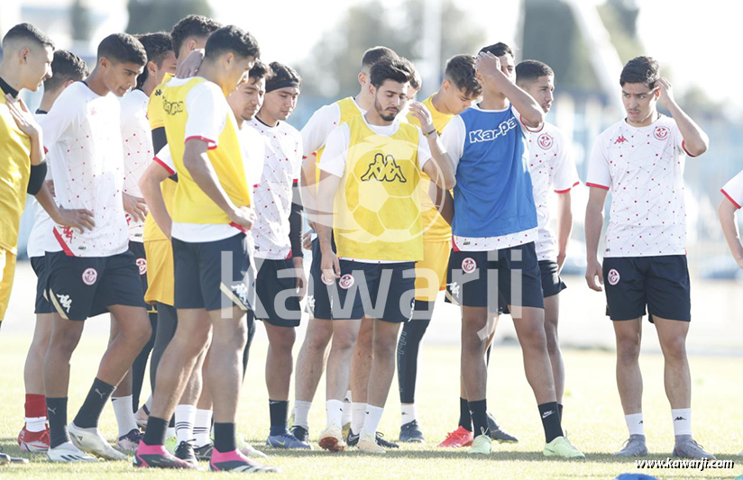 [EN] Entrainement de la sélection tunisienne U20 18-04-23