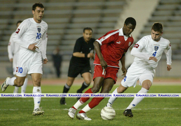 U.21 Tunisie-Serbie Montenegro 0-0