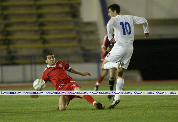 U.21 Tunisie-Serbie Montenegro 0-0
