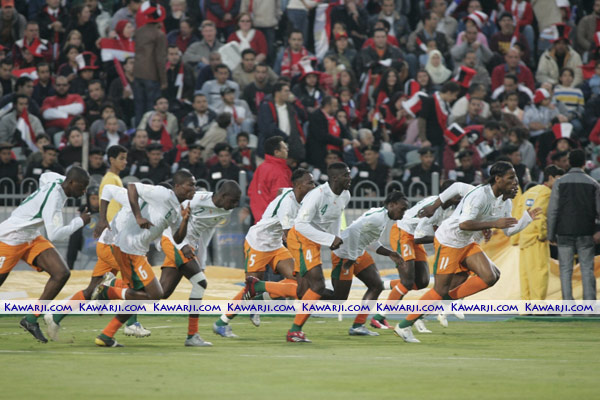 Egypte-Côte d\'Ivoire 0-0