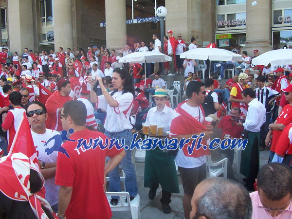 [CM 2006] Tunisie-Espagne : L\'Ambiance à Stuttgart