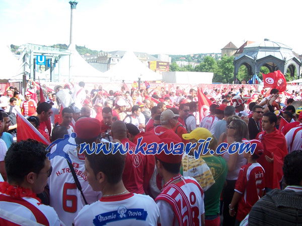 [CM 2006] Tunisie-Espagne : L\'Ambiance à Stuttgart