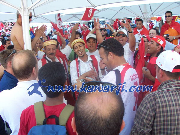 [CM 2006] Tunisie-Espagne : L\'Ambiance à Stuttgart