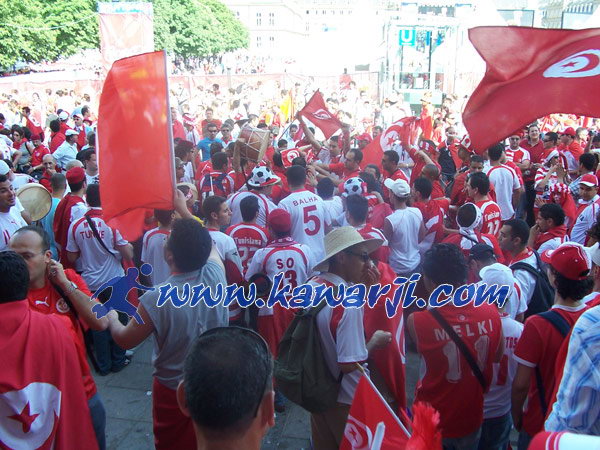 [CM 2006] Tunisie-Espagne : L\'Ambiance à Stuttgart