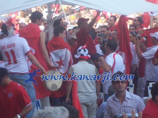 [CM 2006] Tunisie-Espagne : L\'Ambiance à Stuttgart