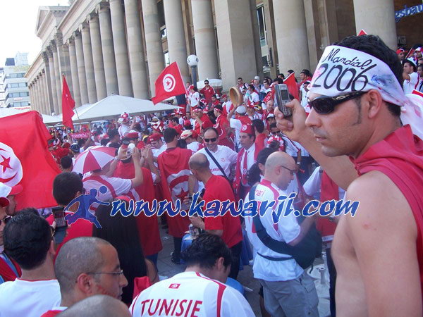 [CM 2006] Tunisie-Espagne : L\'Ambiance à Stuttgart
