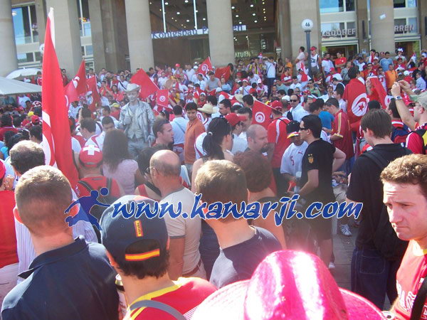 [CM 2006] Tunisie-Espagne : L\'Ambiance à Stuttgart