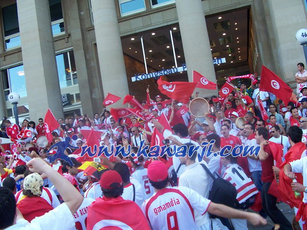 [CM 2006] Tunisie-Espagne : L\'Ambiance à Stuttgart