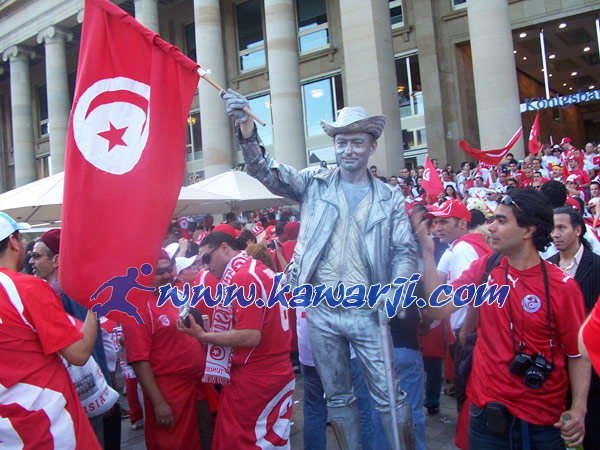 [CM 2006] Tunisie-Espagne : L\'Ambiance à Stuttgart
