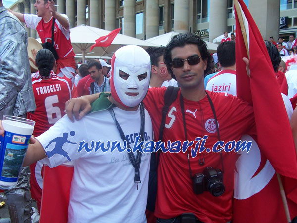 [CM 2006] Tunisie-Espagne : L\'Ambiance à Stuttgart