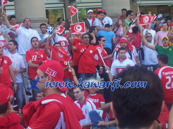 [CM 2006] Tunisie-Espagne : L\'Ambiance à Stuttgart