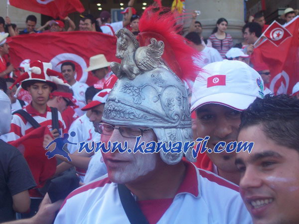 [CM 2006] Tunisie-Espagne : L\'Ambiance à Stuttgart