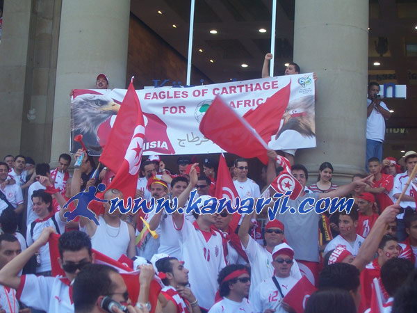 [CM 2006] Tunisie-Espagne : L\'Ambiance à Stuttgart