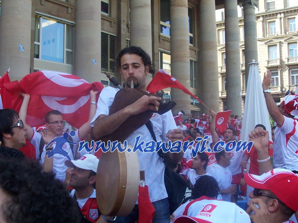 [CM 2006] Tunisie-Espagne : L\'Ambiance à Stuttgart