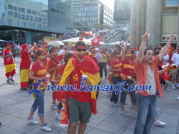 [CM 2006] Tunisie-Espagne : L\'Ambiance à Stuttgart