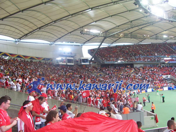 [CM 2006] Tunisie-Espagne : L\'Ambiance à Stuttgart