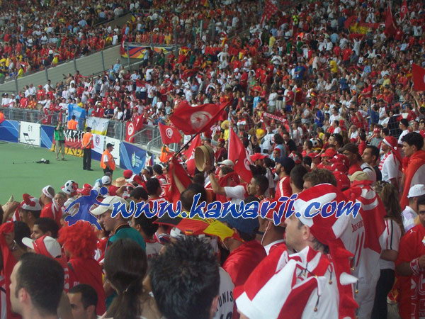 [CM 2006] Tunisie-Espagne : L\'Ambiance à Stuttgart