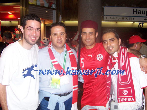 [CM 2006] Tunisie-Espagne : L\'Ambiance à Stuttgart