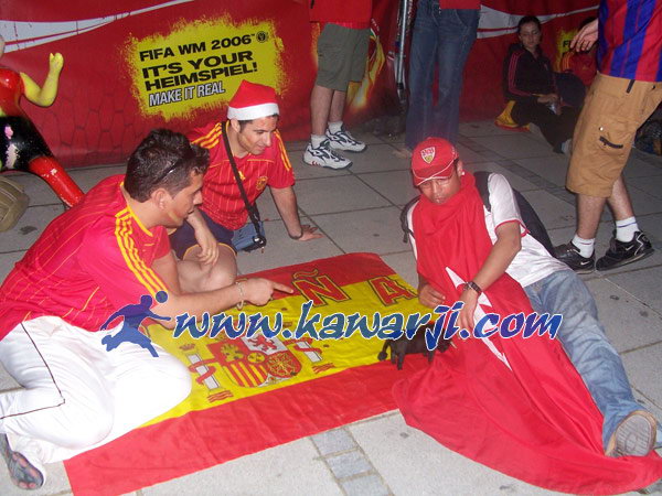 [CM 2006] Tunisie-Espagne : L\'Ambiance à Stuttgart