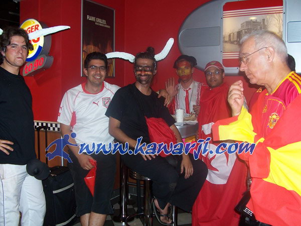 [CM 2006] Tunisie-Espagne : L\'Ambiance à Stuttgart