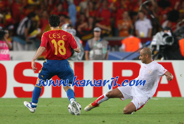 [CM 2006] Tunisie-Espagne 1-3 2ème Journée