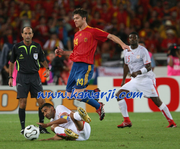 [CM 2006] Tunisie-Espagne 1-3 2ème Journée