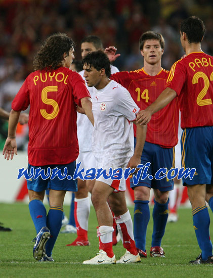 [CM 2006] Tunisie-Espagne 1-3 2ème Journée